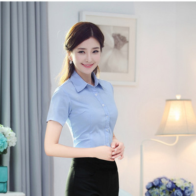 Korejska modna bijela košulja Ženske ženske košulje od mješavine pamuka Bluza s dugim rukavima Jesenska studentska košulja S-5XL Basic Ženske majice