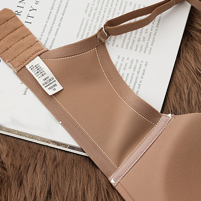 Sieviešu krūšturis Plāns Bezšuvju Mīksts Komforts Bezvadu apakšveļa Apakšveļa Skaistums Muguras balsts Bez stieples Ciets Comfort Krūšturis Elastīgs Sieviešu krūšturis