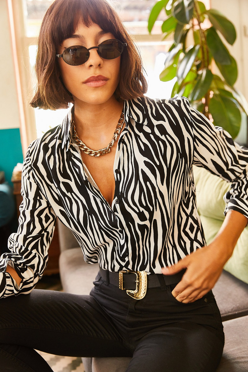 Olalook naiste loomade pikk tavaline särk