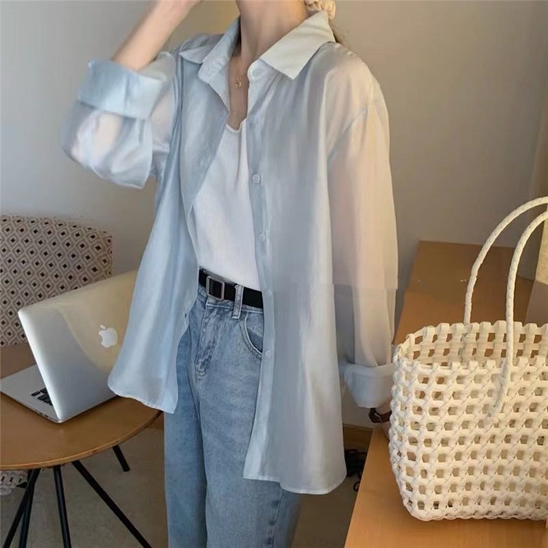 Elegáns hasított ingek Női Szabálytalan Tervezés Stílusos S-3XL Hosszú ujjú Napálló, Légáteresztő Felsőruházat Női Szilárd, Gyengéd Modern