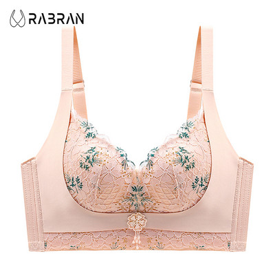 Urabran Nem acél gyűrűs csipke fehérnemű női kis mellek összegyűjtve a támasztékon megereszkedett mell kollekció melltartó