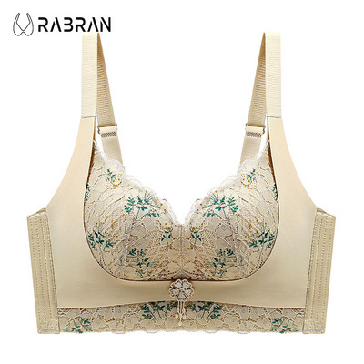Urabran Nem acél gyűrűs csipke fehérnemű női kis mellek összegyűjtve a támasztékon megereszkedett mell kollekció melltartó