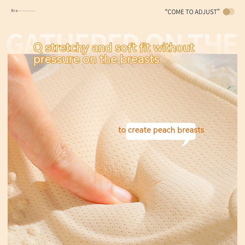 Urabran Nem acél gyűrűs csipke fehérnemű női kis mellek összegyűjtve a támasztékon megereszkedett mell kollekció melltartó