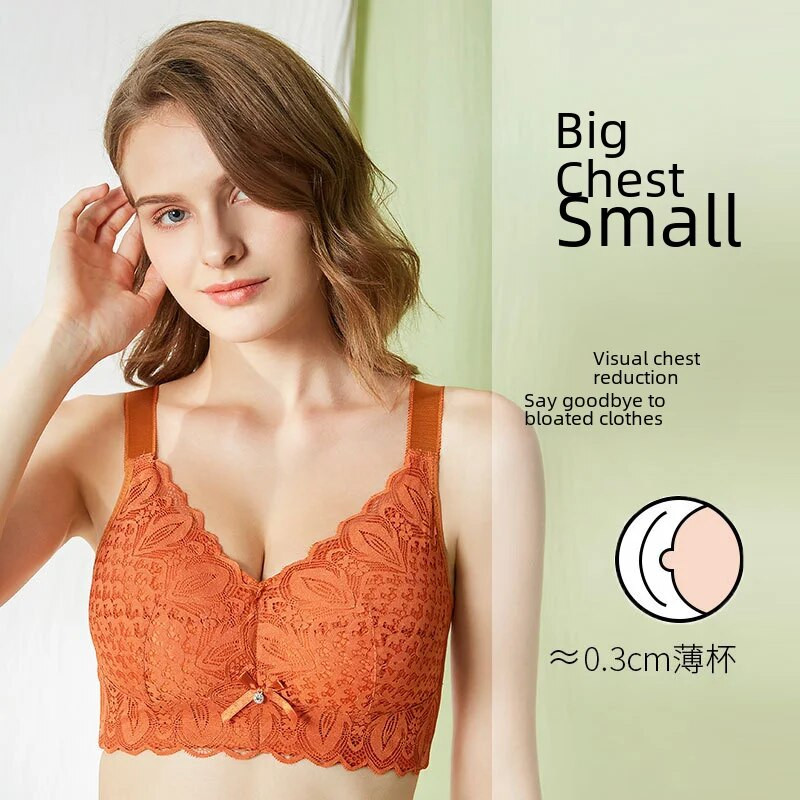 200 kg Ultravékony Bralette Ladies Nyári Lélegző Kényelmes Összegyűjtött Fehérnemű Luxus High-end stílus