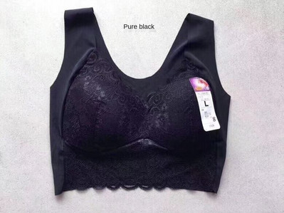 Sutien de dama sexy din dantela marime mare de sus o bucata de sus bralette face ca sanii mari sa arate mai mici Lenjerie feminina push up