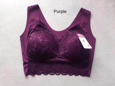 Sutien de dama sexy din dantela marime mare de sus o bucata de sus bralette face ca sanii mari sa arate mai mici Lenjerie feminina push up