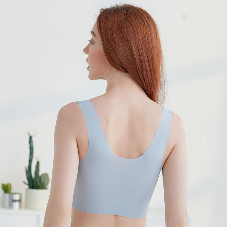 Sutien de dama sexy din dantela marime mare de sus o bucata de sus bralette face ca sanii mari sa arate mai mici Lenjerie feminina push up