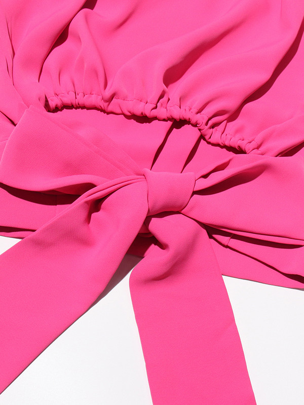 TWOTWINSTYLE`i elegantne kaheosaline komplekt naistele O kaelaga, varrukateta, pitsitud vest kõrge vöökohaga laia säärega pükste šikid komplektid naistele