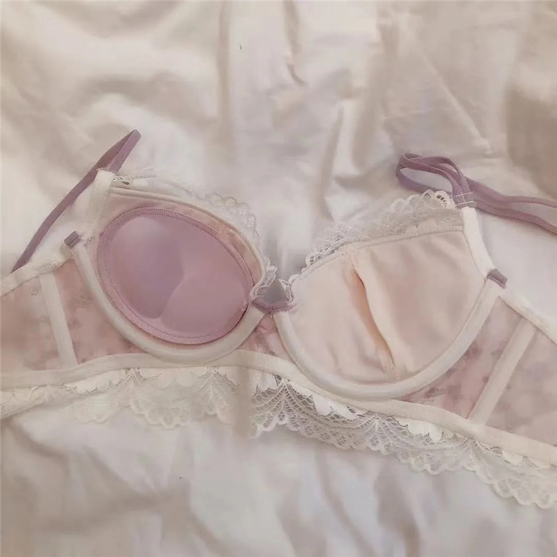 Seksikas naistepesu naiste pitsiga soutient Gorge Push Up rinnahoidjad naistele polsterdatud seljata rinnahoidja juhtmevabad rinnahoidjad Para Mujer Bielizna Damska