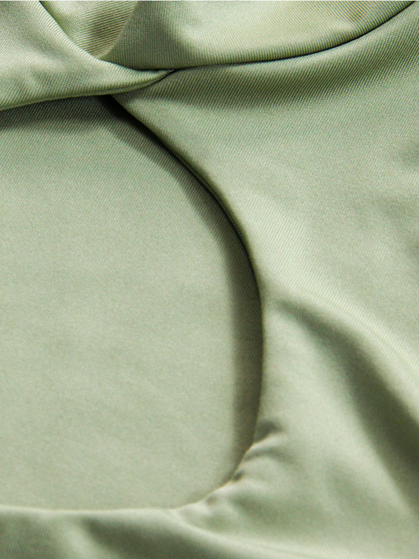 Fairyshely 2 DB szexi fodros mini ruha szett 2024 Green Deep V felső nyári szoknyák öltönyök Bodycon női party feszes rövid ruha öltöny