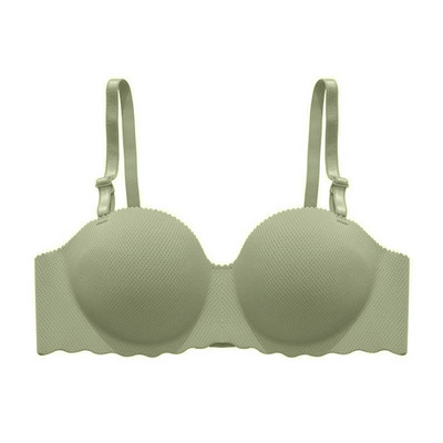 Varrat nélküli átalakítható pántos melltartó női női fehérnemű felsők Bralette Active Wire Free Push Up puha női fehérnemű melltartók