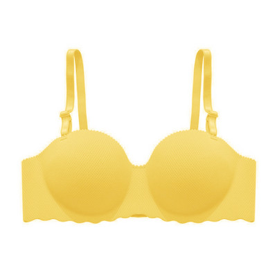 Varrat nélküli átalakítható pántos melltartó női női fehérnemű felsők Bralette Active Wire Free Push Up puha női fehérnemű melltartók