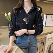 Moeprindiga naiste särgid Naiste pluusid 2021 Kevad-sügis pikkade varrukatega särgid Topid Blusas Mujer