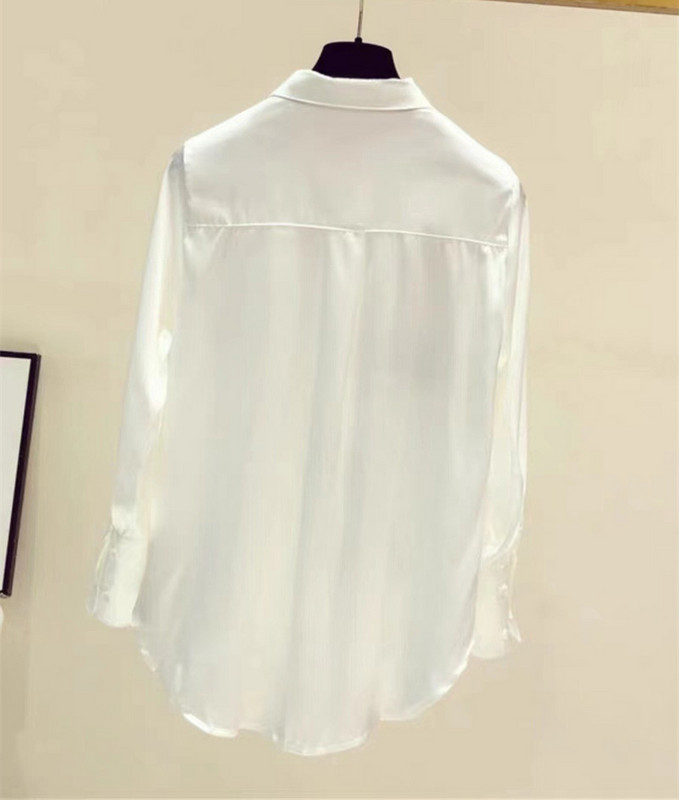 FANIECES S-4XL OL Elegáns fehér Blusas blúzok Női ingek Tavaszi Luxus Blúzok Női Ruházat Alap virágos női felsők