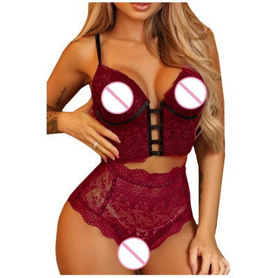 Naiste seksikas pitsiline juhtmevaba rinnahoidjapükste komplektid õõnsad sidemega rinnahoidjapüksid, naistepesu aluspesu komplekt нижнее белье для женщин