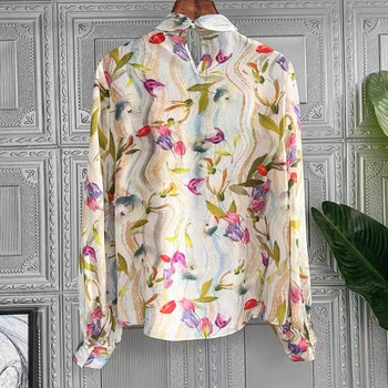 FANIECES 3XL camisa Дамски есенни ежедневни горнища от шифон Блуза Риза с дълги ръкави Модни блузи Blusas Mujer 6395