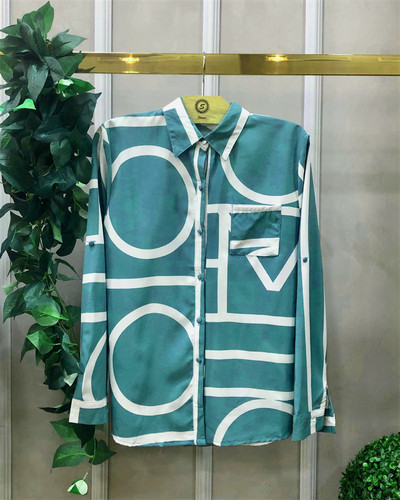 Munkaingek nőknek Hosszú ujjú blúzok Irodai viselet Gombos Alkalmi felsők Őszi Y2K Utcai ruházat Ruhák Camisas E Blusas