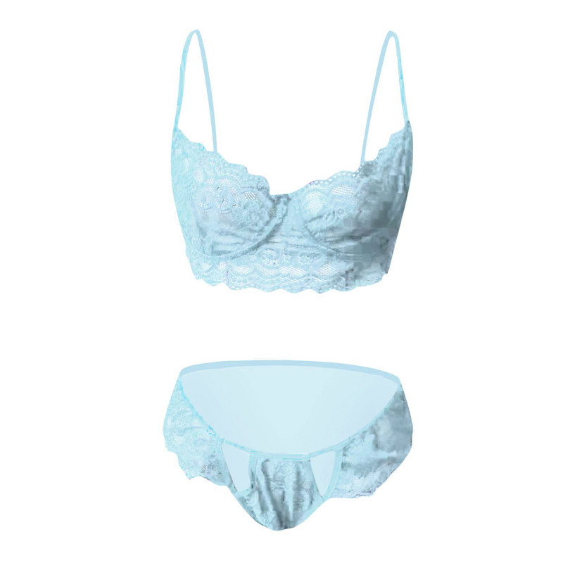 Uus valge moodne pitspesukomplekt Madala lõikega aluspesu magamisriided terassõrmus pidžaama sukapael Õõnes seksikas naistepesukomplekt