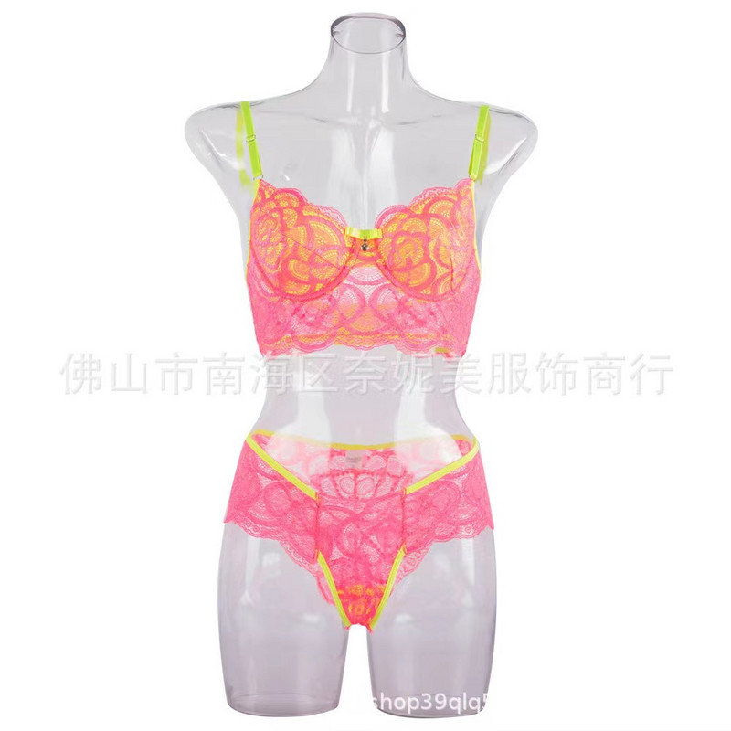 Neon kéttónusú, dupla rétegű, magas lábszár alsó, 2 darab fehérnemű