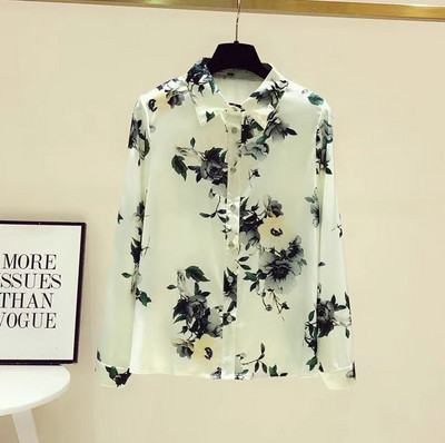 FANIECES S-4XL Рубашка Camisas E Blusas Γυναικείες καλοκαιρινές μπλούζες φθινοπωρινές μπλούζες Γυναικεία μπλούζα με μακρυμάνικο V λαιμόκοψη 6356