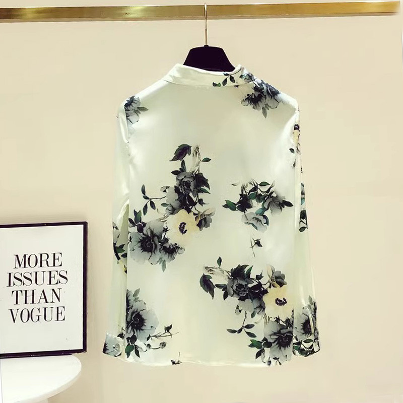 FANIECES S-4XL Rubaška Camisas E Blusas Ženske ljetne jesenske bluze Košulje Ženske ležerne majice dugih rukava s V-izrezom 6356