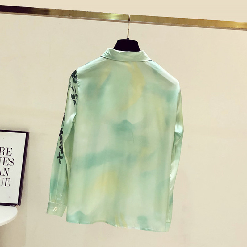 FANIECES S-4XL Női, fűzős nyomtatás Elegáns ingek Tavasz ősz Irodai blúzok Alkalmi hosszú ujjú felsők Blusa Mujer Moda 2024