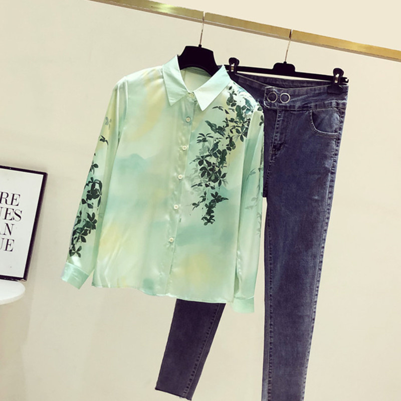 FANIECES S-4XL Női, fűzős nyomtatás Elegáns ingek Tavasz ősz Irodai blúzok Alkalmi hosszú ujjú felsők Blusa Mujer Moda 2024