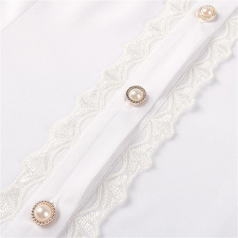 Gótikus ingek Női Vintage Lolita Stílus Gigot Sleeve Blúzok Lányok Viktoriánus Édes Csipke Fodor Fáslók Blusas Mujer