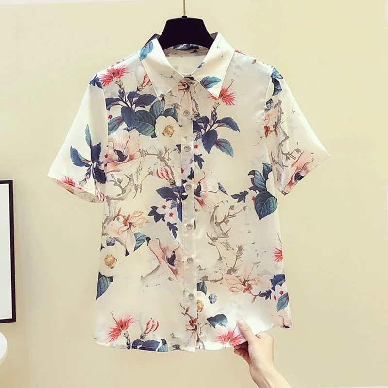 FANIECES S-3XL قمصان وبلوزات camisas e blusas ingek blúzok Elegáns női ing Elegáns rövid ujjú divatos ing Alkalmi felsők