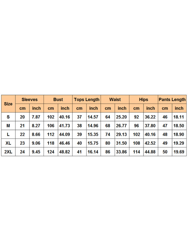 2 részes szexi 2024-es nyári tavaszi divatos női szett, női felsők nyomtatott rövid ujjú póló és elasztikus derékú rövidnadrág öltöny