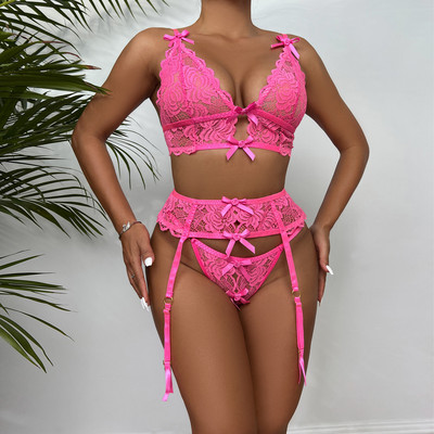 Átlátszó melltartó tanga szettek Szexi fehérnemű nőknek Vékony, lélegző kényelmes, nagy méretű melltartó bugyi Babydoll intim fehérnemű