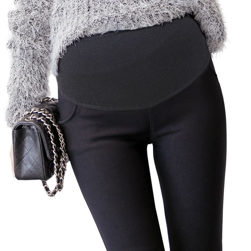 Kismama Skinny Pants terhes nőknek slim fit ceruza Nadrág terhes ruhák boka leggings terhességre