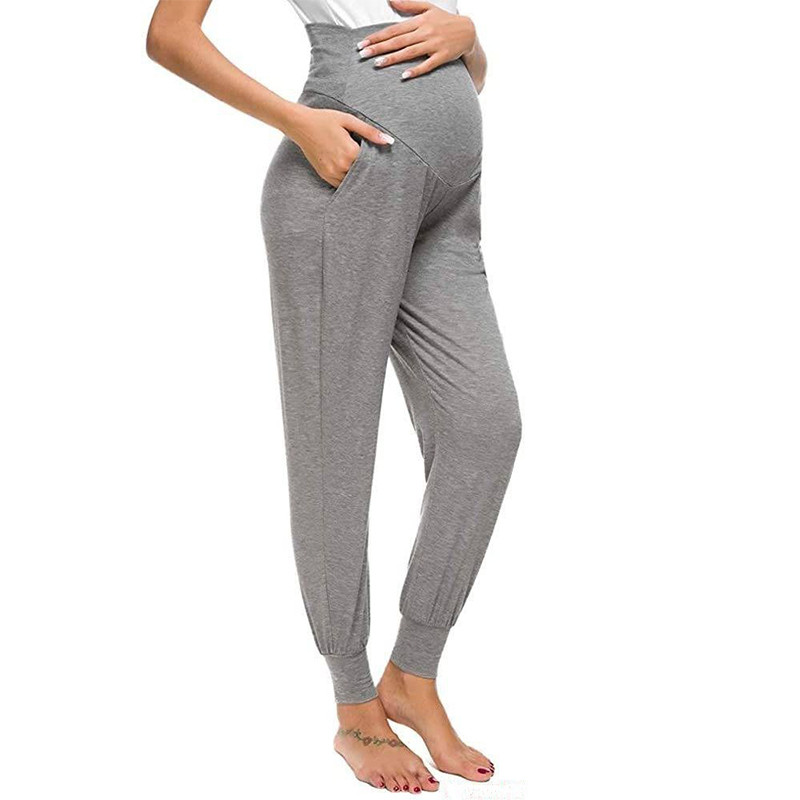 Női Leggings Terhességi Ruhák Nadrágok 2023 Kismama Nadrág Puha Vékony, Állítható derekú Terhes Ropa Mujer Embarazada Premama