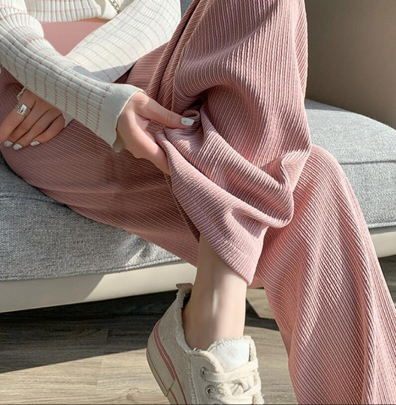 Nyári kismama hasas nadrág egyszínű, oldalról osztott, magas derekú terhes női hosszú nadrág Elegáns irodai női egyenes farmer