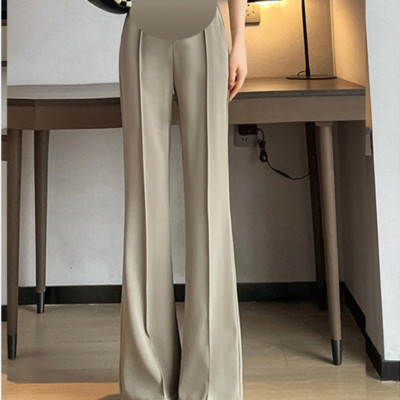 2024. aasta suvised raseda naise kõhupüksid suvised õhukesed lahedad vabamoelised rasedapüksid, elegantsed, lõigatud pidulikud püksid