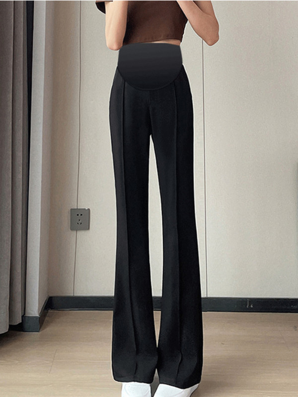 2024. aasta suvised raseda naise kõhupüksid suvised õhukesed lahedad vabamoelised rasedapüksid, elegantsed, lõigatud pidulikud püksid