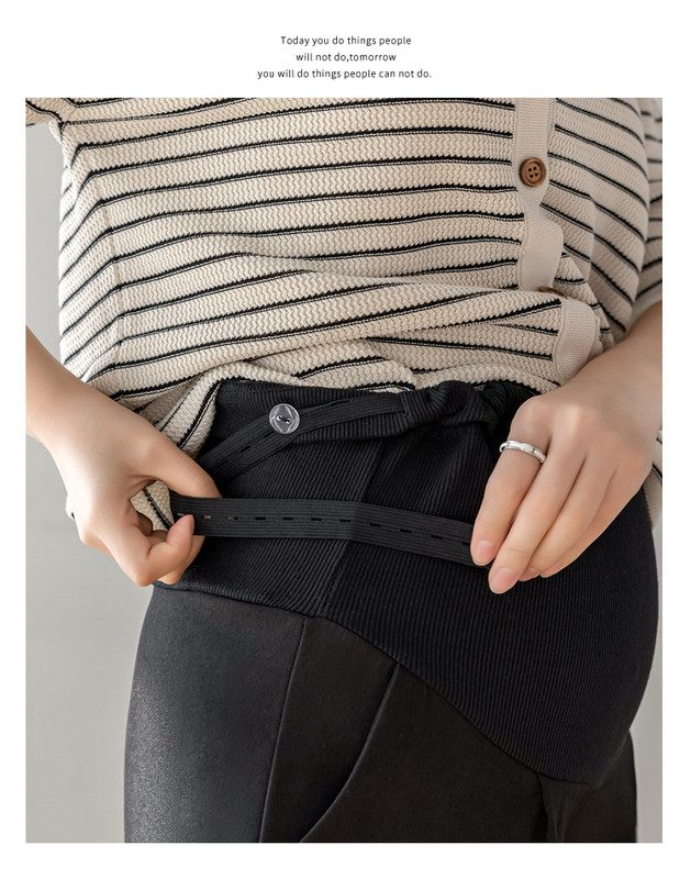 2024. gada korejiešu stila grūtnieču uzvalki, bikses, vasaras plāni, modes biroja bikses.