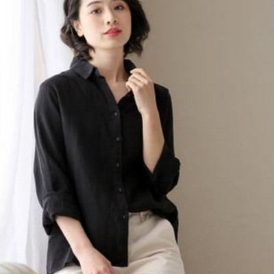 S-4XL Ingek Női felsők Alkalmi laza Harajuku Temper Vintage Irodalmi Koreai Stílus Tiszta, minden összeillő női Utcai ruházat Új Camisas