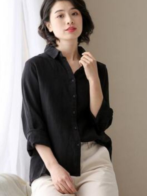 S-4XL Ingek Női felsők Alkalmi laza Harajuku Temper Vintage Irodalmi Koreai Stílus Tiszta, minden összeillő női Utcai ruházat Új Camisas