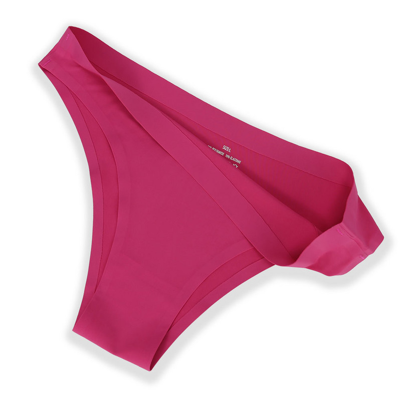 Kiváló minőségű bugyi zökkenőmentes egyszínű tömör nadrág Ultra vékony szexi alacsony emelkedésű fehérnemű S-XL Nagy méretű női fehérnemű New Hot