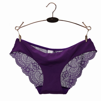 Női Fehérnemű Csipke Szexi Átlátszó Bugyi S-XL Nagy méretű Fehérnemű Üres hímzés Hálós Alacsony emelkedés Kék Fekete Hot Új