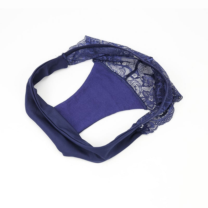 Női Fehérnemű Csipke Szexi Átlátszó Bugyi S-XL Nagy méretű Fehérnemű Üres hímzés Hálós Alacsony emelkedés Kék Fekete Hot Új