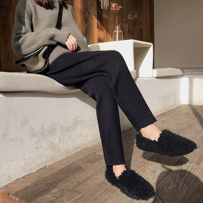 2024. aasta suve rasedate naiste laia säärega püksid, plisseeritud sirged vaba aja kandmine ühevärvilised kõrge vöökohaga rasedate šifoonist püksid