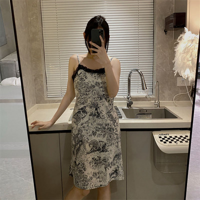 Sieviešu pidžamas komplekts ar leoparda apdruku Sieviešu seksīga mežģīņu apakšveļa bez aizmugures īss komplekts mājas uzvalks meitenēm jauks guļamveļa apakšveļa naktskrekli