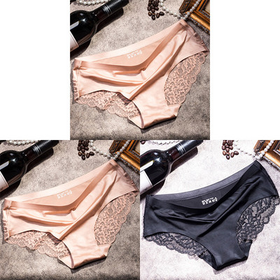 3Gb/partija Sieviešu apakšbiksīšu komplekti Mežģīnes Bezšuvju Apakšveļa Sieviešu zīda Biksītes Apakšbikses Sieviešu biksītes Culotte Sieviešu apakšveļa XXL