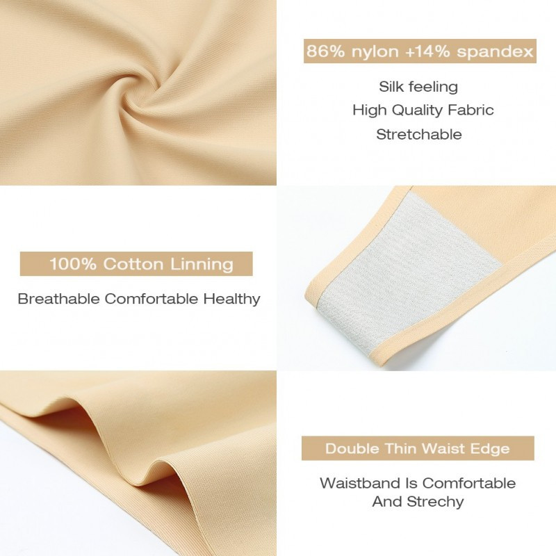 Seksikad naiste siidist aluspüksid aluspesu Õmblusteta püksid Madala vöökohaga naiste tugevad aluspüksid Comfort hingav naiste pesu Tanga S-4XL