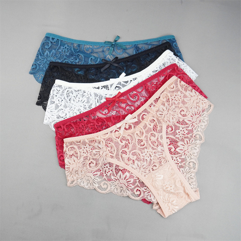 3 tk. Läbipaistvad aluspüksid Aluspüksid naistele Erootiline aluspesu Pesu Õõnes Pits Aluspüksid S-XL