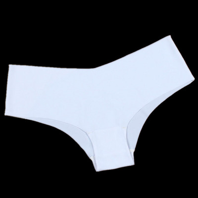 Jednobojno žensko bešavno donje rublje od ledene svile Ultra tanke gaćice s V žicom Ženske gaće Meke