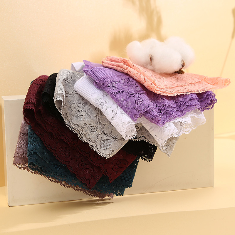 1 gab. Mežģīņu apakšveļa ar augstu vidukli Sieviešu biksītes Sexy Hollow Out Sieviešu biksītes Komforts Elpojošas Biksītes Mīksta Sieviešu apakšveļa S-XL