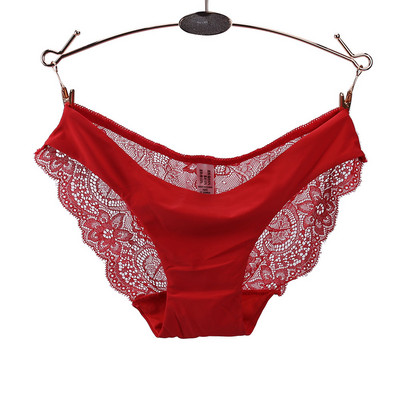 Chiloți pentru femei Dantela Lenjerie sexy transparentă Plus Size S-XXL Slip floral cu talie joasă Lenjerie din plasă de broderie Respirabil